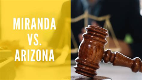 miranda v arizona opinion of the court